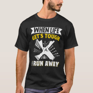 Camiseta Parkour Freerunning Atleta Traceur Quando A Vida C