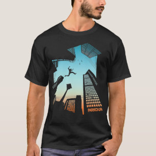 Camiseta Parkour Freerunning presente para homens mulheres