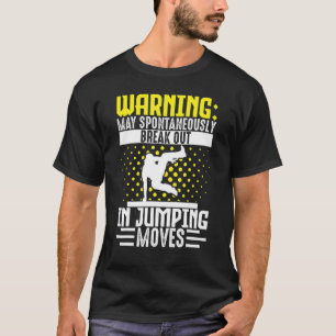 Camiseta Parkour Freerunning Traceur Athlete Warning Maio