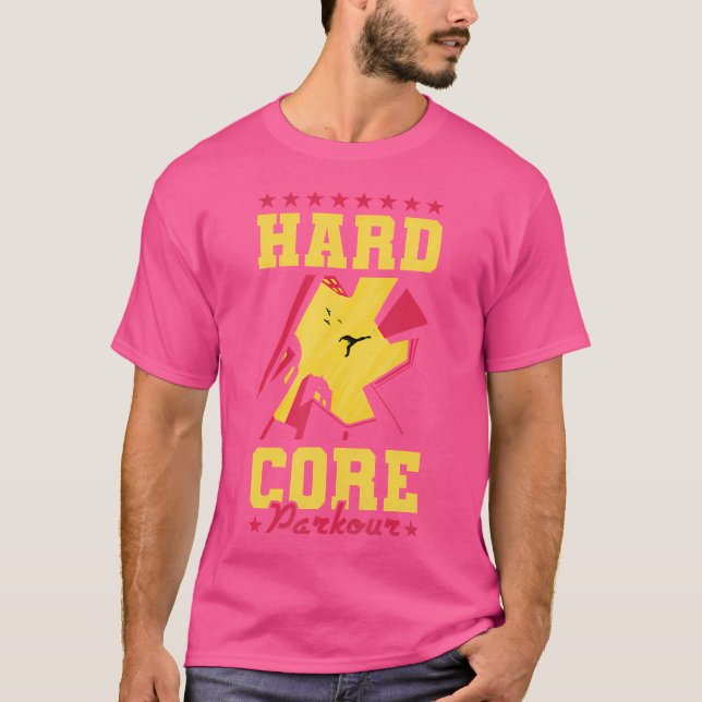 Camiseta Parkour Hard Core (Frente)