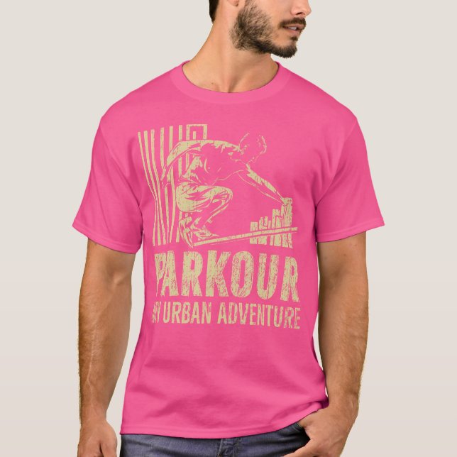 Camiseta Parkour My Urban Adventure Parkour (Frente)