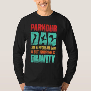 Camiseta Parkour Para Corredor de Parkour Traceur Corredor