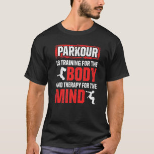 Camiseta Parkour Para Parkour Runner Traceur Freestyle Runn