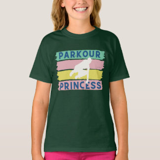 Camiseta Parkour Princess Green