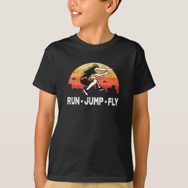 Camiseta Parkour Run Jump Fly (Frente)