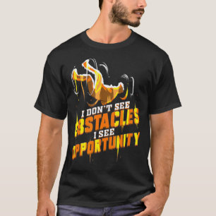Camiseta Parkour Runner Gift for Parcour Running I Não Vejo