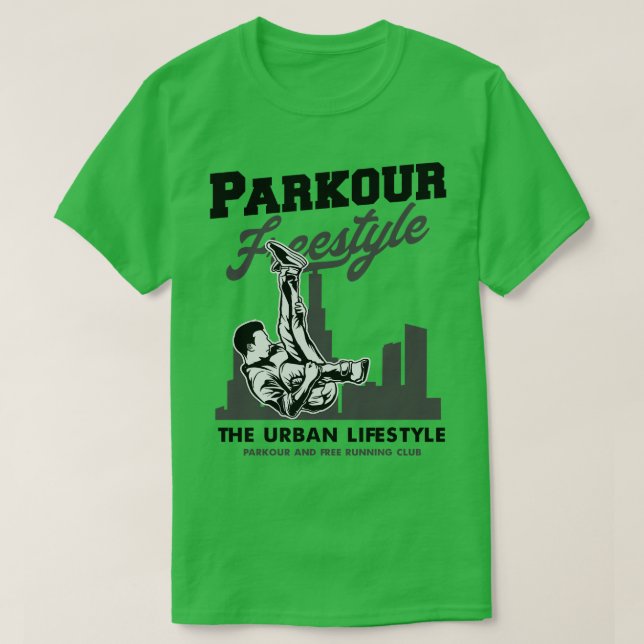 CAMISETA PARKOUR URBAN FREESTYLE (Frente do Design)