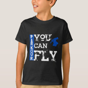 Camiseta Parkour - você pode voar