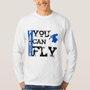 Camiseta Parkour - você pode voar