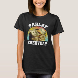 Camiseta Parlay Betting Sports Gambds DFS sobre debaixo