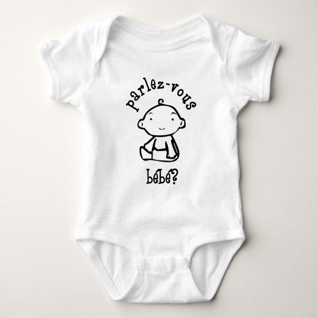 Camiseta Parlez-Vous Bébé? (Frente)