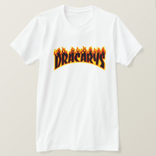 Camiseta Paródia da chama de Dracarys - de Thrasher