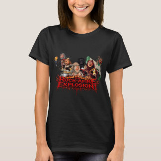 Camiseta Paródia de Death Metal Rock-afire Explosi