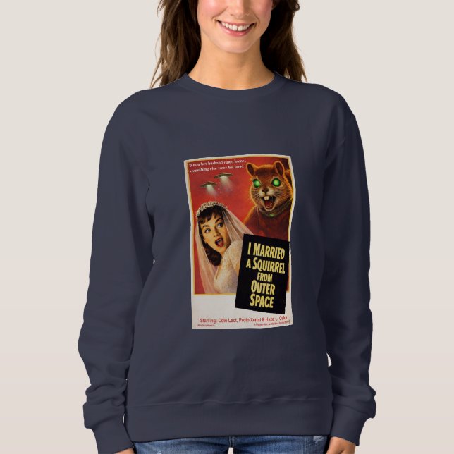Camiseta Paródia de Esquilo do Espaço Exterior (Frente)