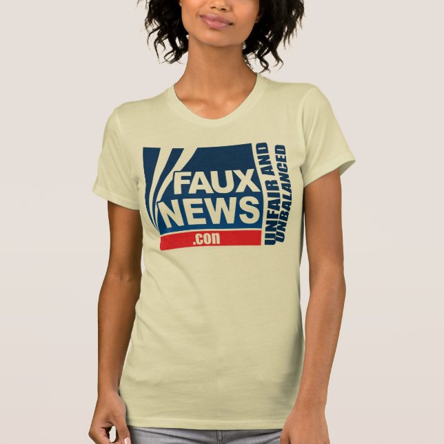 Camiseta Paródia de Fox News (Frente)
