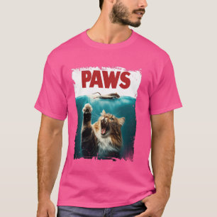 Camiseta Paródia de Gato Bonito e Gato Gato Gato e Pata do 