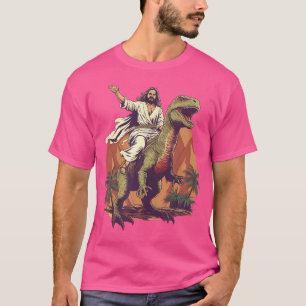 Camiseta Paródia de Memória T-Rex, Jesus Engraçado,