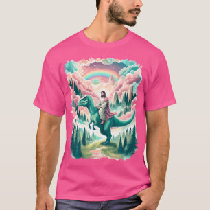 Camiseta Paródia de Memória T-Rex, Jesus Engraçado,