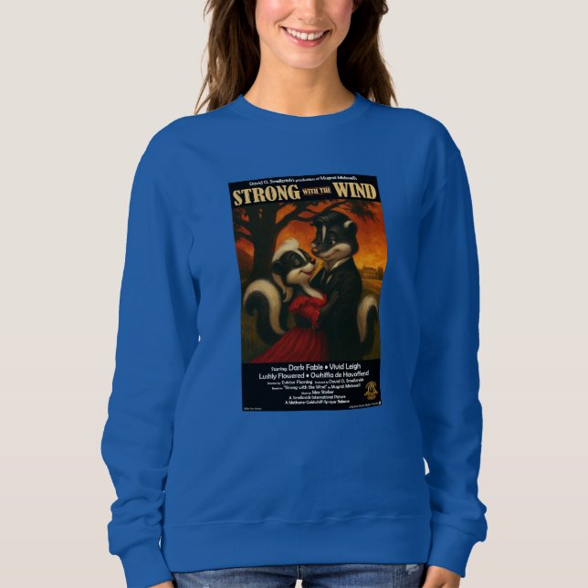 Camiseta Paródia do Filme Força com o Vento (Frente)