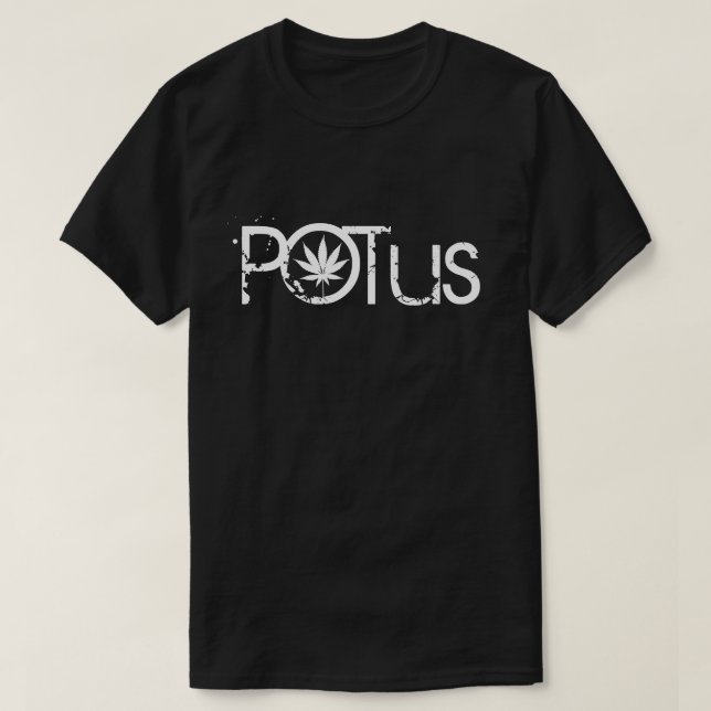 Camiseta Paródia engraçada de POTus (Frente do Design)