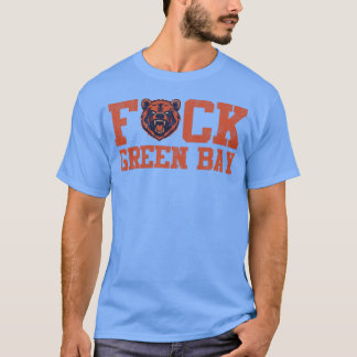 Camiseta Paródia engraçada do Chicago Bears F da Green Bay 