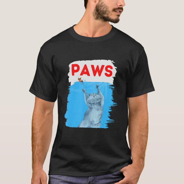 Camiseta Paródia Gato de Pata e Rato Cima (Frente)