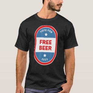 Camiseta Paródia Política de Eleições 2022 para o Bartender