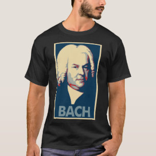 Camiseta Paródia política do poster de Johann Sebastian