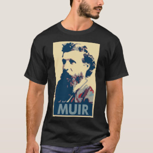 Camiseta Paródia política do poster de John Muir