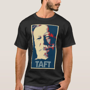 Camiseta Paródia política do poster de William Howard Taf