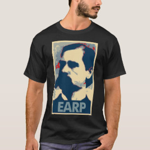 Camiseta Paródia política do poster de Wyatt Earp