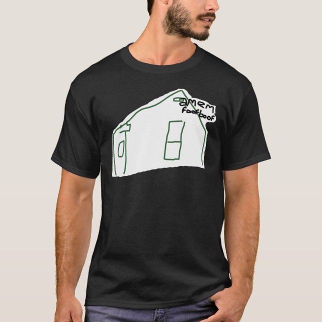 Camiseta parody (amem foofboof) de banda de futebol america (Frente)