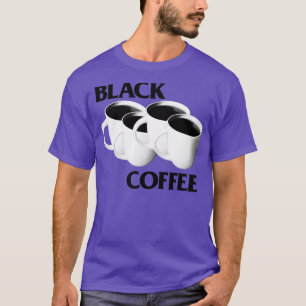 Camiseta Parody Design do café preto