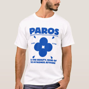 Camiseta Paros (Grécia): toda a beleza