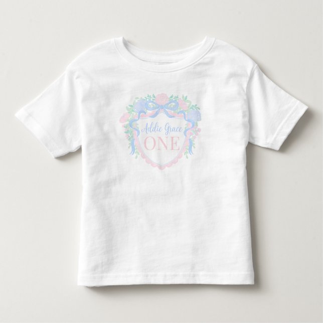 Camiseta Parppy Grandmillennier Watercolor Crest Aniversári (Frente)
