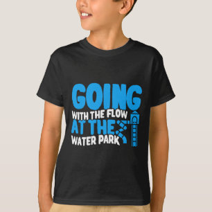 Camiseta Parque Aquático Seguindo o Fluxo Férias de Verão H