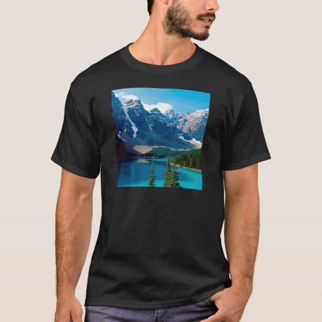 Camiseta Parque Canadá da moraine do lago (Frente)