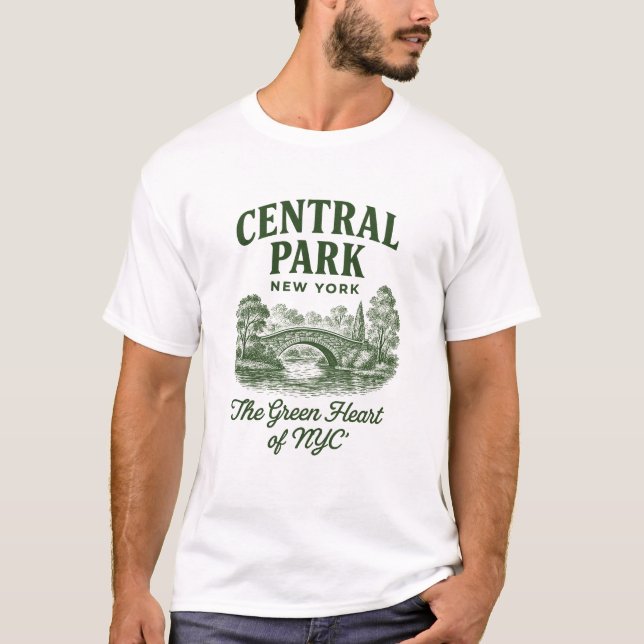 Camiseta Parque Central Nova York (Frente)