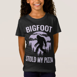 Camiseta Parque da Floresta de Pizza Bigfoot Sasquatch Acre