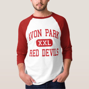 Camiseta Parque de Avon - diabos vermelhos - alto - parque