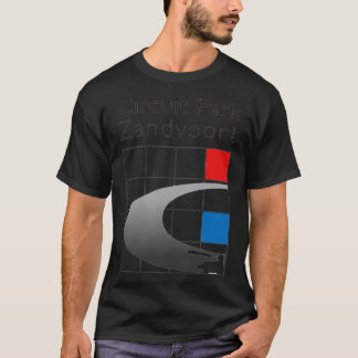 Camiseta parque de circuito de Zandvoort retrô vintage meni