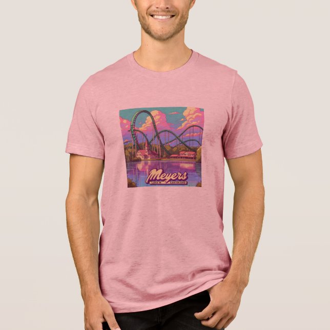 Camiseta parque de diversões do lago Meyers (Frente)