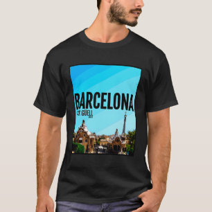 Camiseta Parque de Espanha de Barcelona Guell Barca