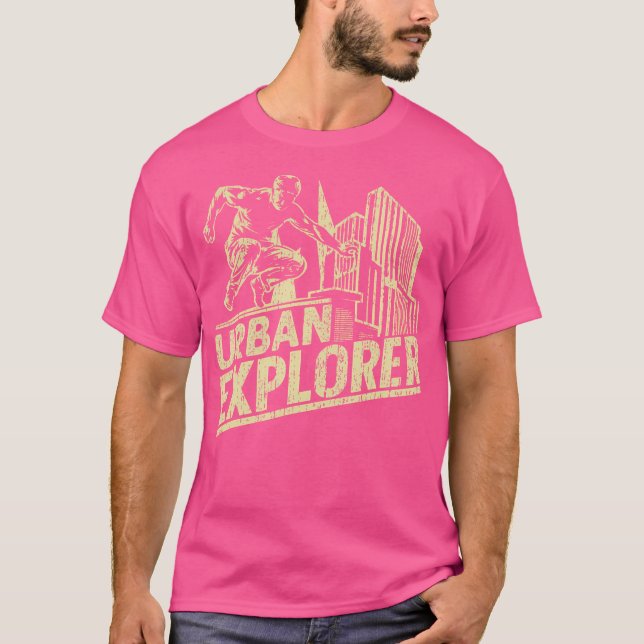 Camiseta Parque de Explorador Parkour (Frente)