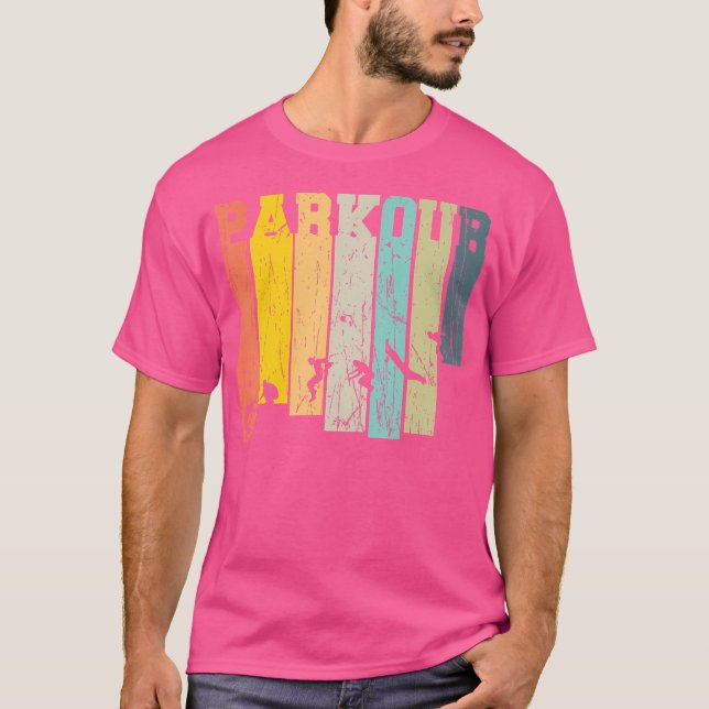 Camiseta Parque de Freerunner - Corrida Livre de Parcour (Frente)