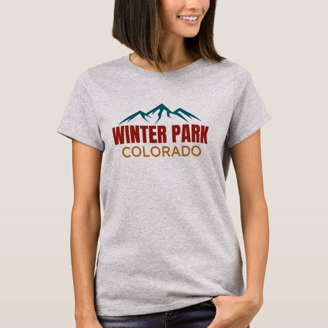 Camiseta Parque de Inverno Colorado (Frente)
