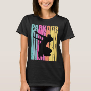 Camiseta Parque de Parkour Feminino Aniversário Parkour Ret