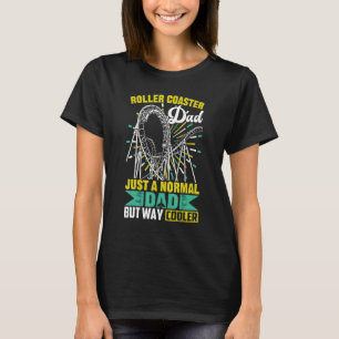 Camiseta Parque de Porta copos de Pai do Roller Mens