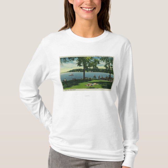 Camiseta Parque de Shotwell em um dia ensolarado (Frente)