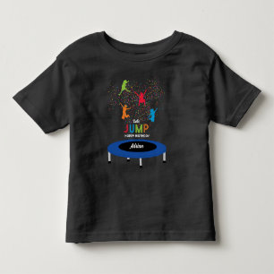 Camiseta Parque de Trampolim Colorido Festa de Aniversário 